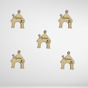 Ξύλινο στοιχείο σπίτι αγάπη