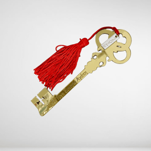 Γούρι κλειδί plexiglass με ευχές