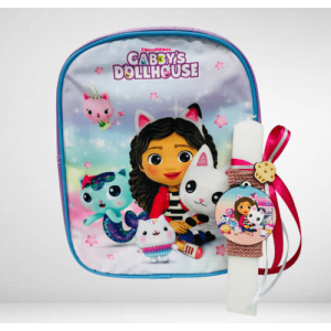Λαμπάδα Gabby με backpack