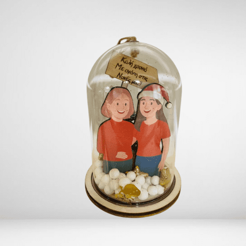 Circle-Flower-Natural-Brand-Logo-20-1 Καμπάνα με αφιέρωση για τις νονές - Image 1