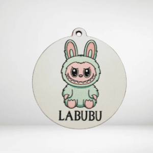 Ξύλινη Φιγούρα labubu 6 εκ