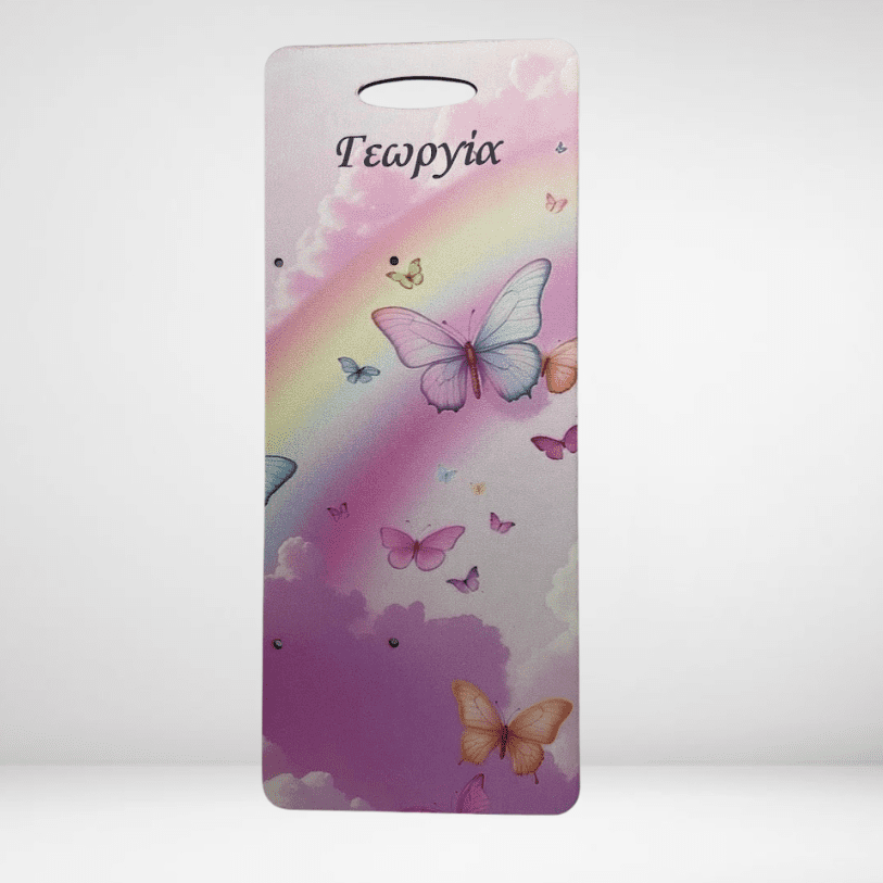 Circle-Flower-Natural-Brand-Logo-34 Πλάτη Λαμπάδας πεταλούδες και το στοιχείο 5 εκ - Image 1