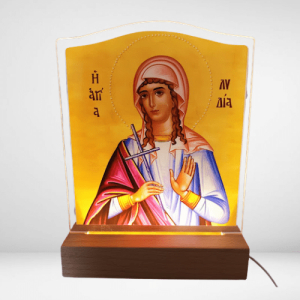 Φωτιστικό plexiglass Αγία Λυδία