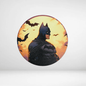 Ξύλινη Φιγούρα Batman στρογγυλό