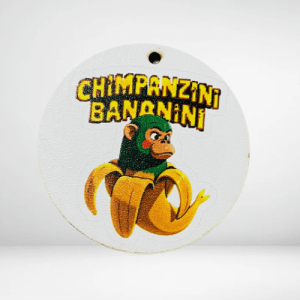 Ξύλινη Φιγούρα chimpanzini bananini 6 εκ