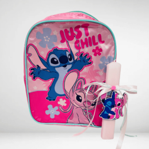 Λαμπάδα Stitch με backpack