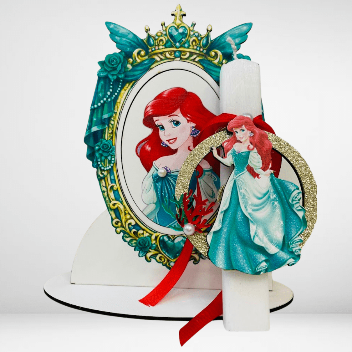 Circle-Flower-Natural-Brand-Logo-74 Λαμπάδα μαγικός καθρέφτης Άριελ - Image 1