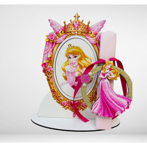 Λαμπάδα μαγικός καθρέφτης ωραία κοιμωμένη