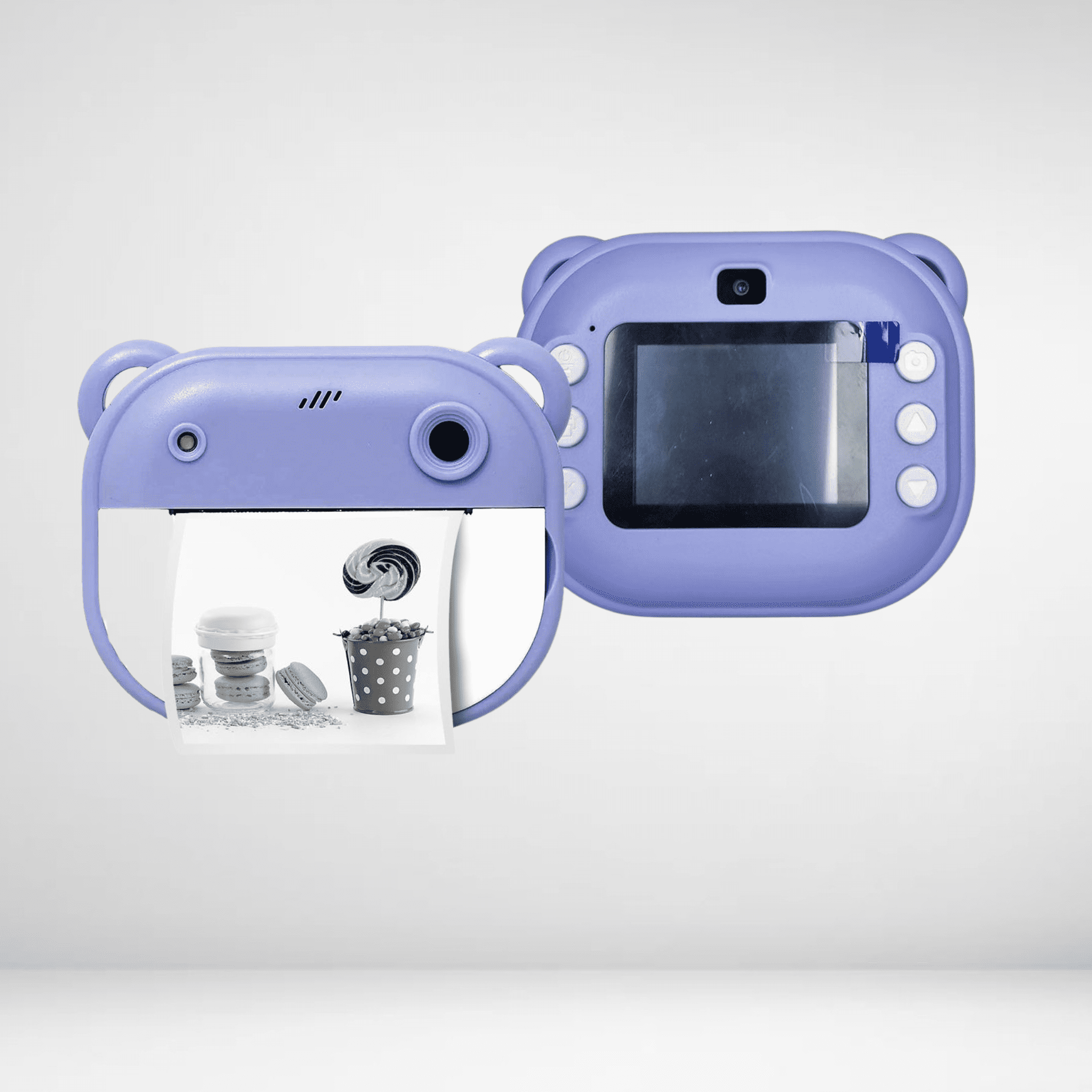 WoodWorld.gr-2 Παιδική Φωτογραφική Μηχανή με Ενσωματωμένο Εκτυπωτή - Image 1