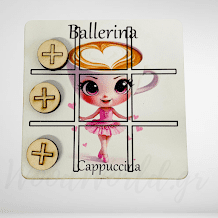 WoodWorld.gr_-1-2-1 Ξύλινη Τρίλιζα Brain rot ballerina - Image 1