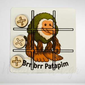 Ξύλινη Τρίλιζα Brain rot patapim