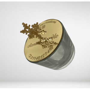 Καπάκι plexiglass για δοχείο κεριού 8cm