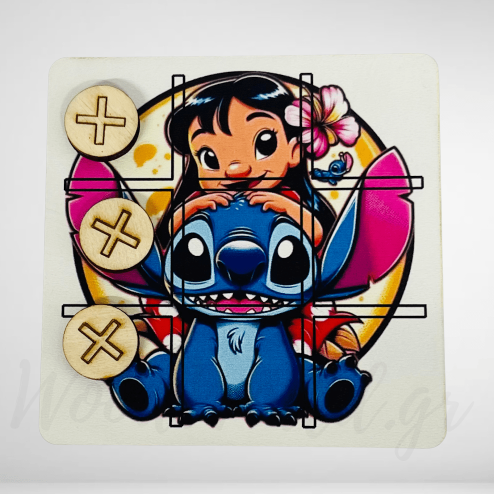 WoodWorld.gr_-7 Ξύλινη Τρίλιζα Στίτς και Μοάνα - Image 1