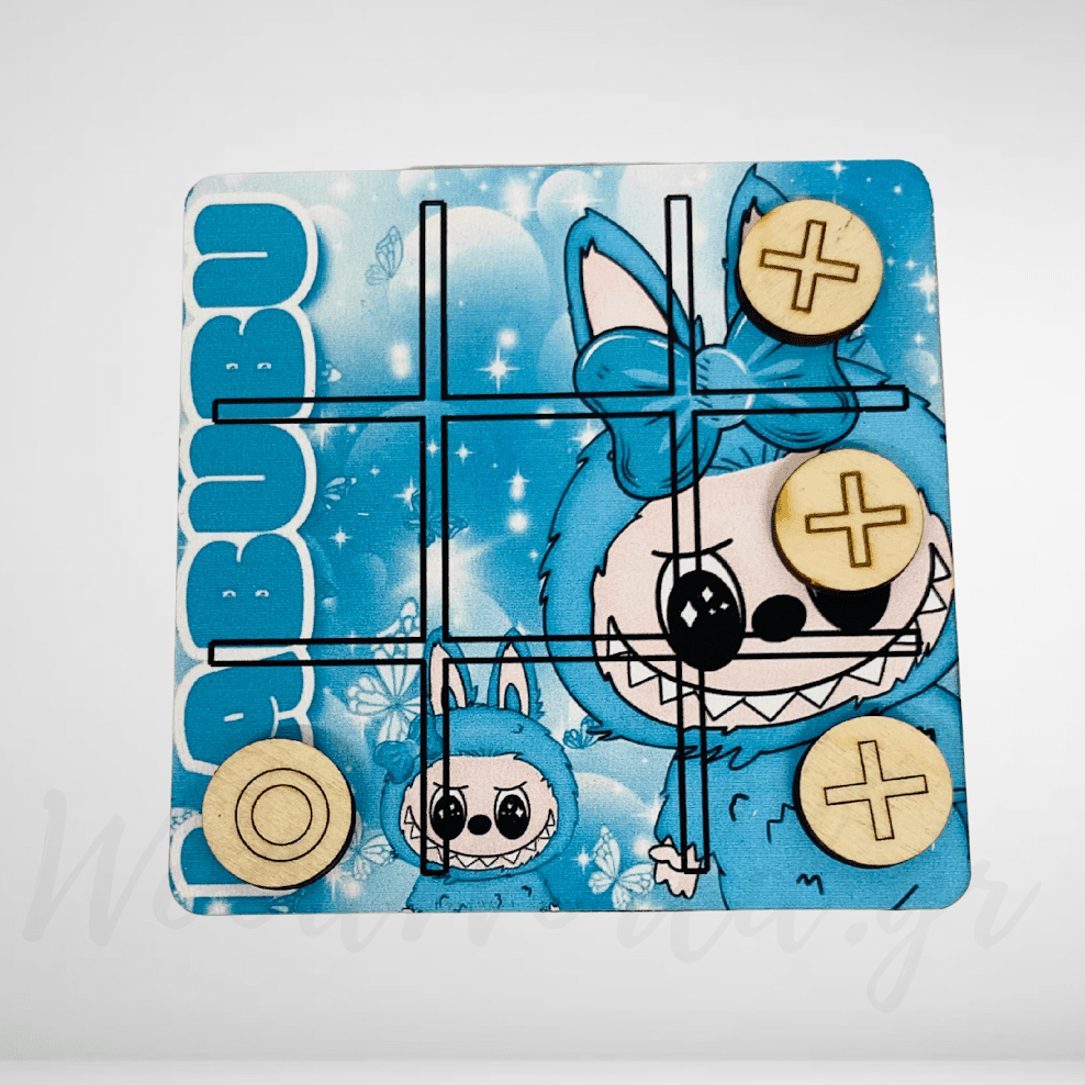 WoodWorld.gr_-9 Ξύλινη Τρίλιζα Labubu - Image 1