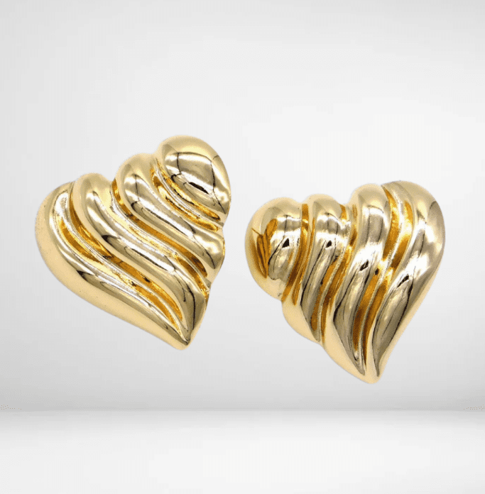 καρδιες Ατσάλινα σκουλαρίκια Heart - Image 1